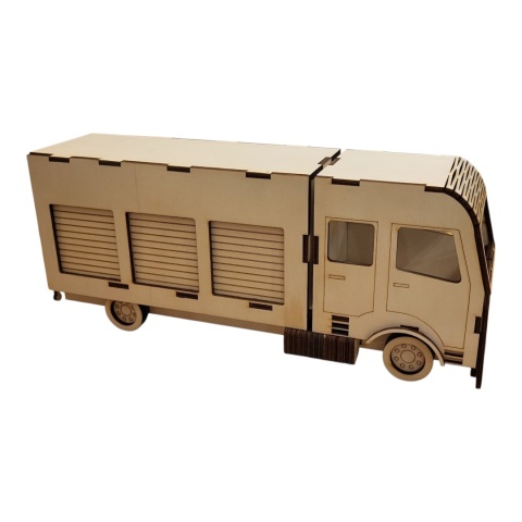 wóz strażacki pojemnik na słodycze