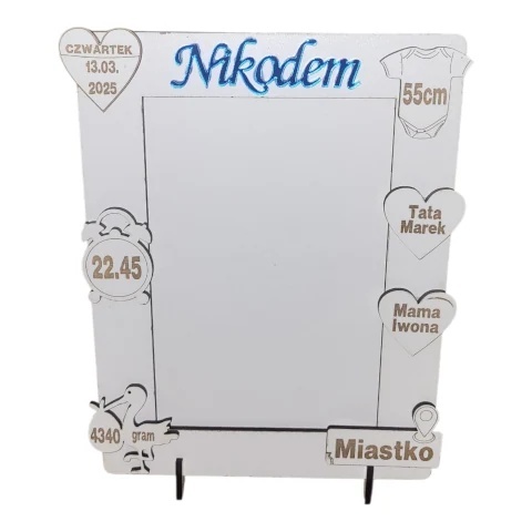 Personalizowana ramka dziecka