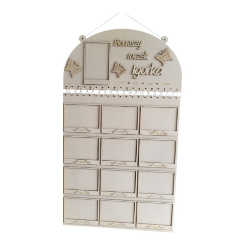 Ramka na zdjęcia – Pierwszy roczek dziecka. Fotoramka