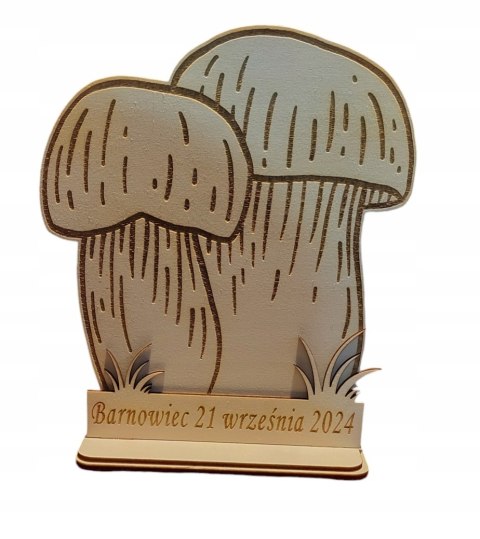 Statuetka Grzyba, Grzyb, Grzybobranie dowolny grawer Statuetka Grzyba, Grzyb, Grzybobranie dowolny grawer
