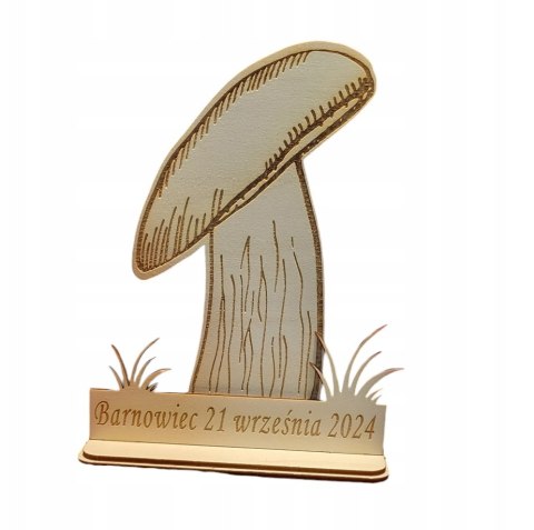 Statuetka Grzyba, Grzyb, Grzybobranie dowolny grawer Statuetka Grzyba, Grzyb, Grzybobranie dowolny grawer